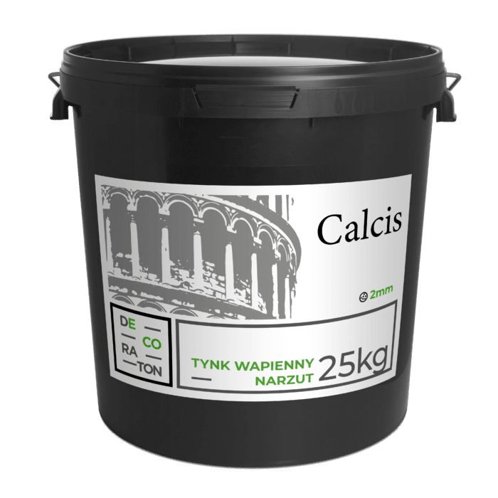 Calcis - tynk bazowy wapienny, narzut, ziarno 2,5 mm