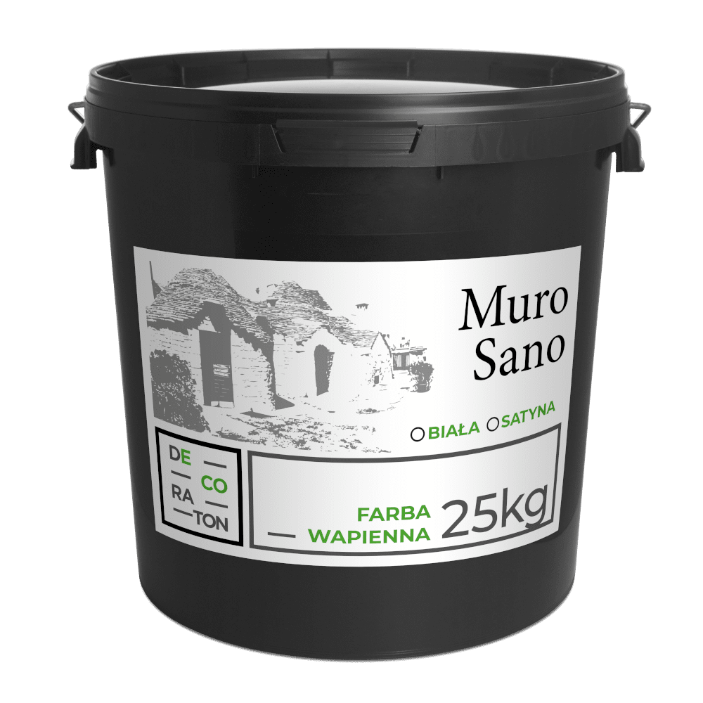 Muro Sano farba wapienna Decoraton waga 25 kg